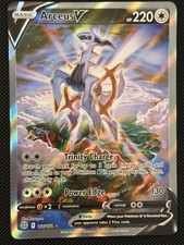 Carta Pokemon Arceus V 166/172 Alt Art Full Art Ultra Rara Stelle Brillanti NM