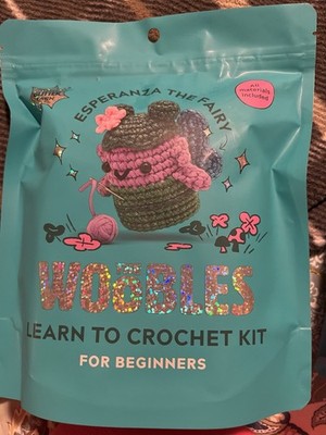The Woobles Esperanza Fairy Beginner Crochet Kit With Yarn