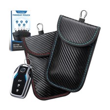 Faraday Key Fob Protector, 6 Color Faraday Bags for Car Keys, Safe Key Pouch ...