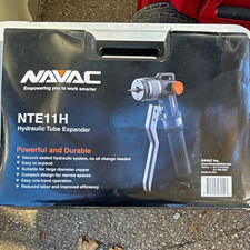 NAVAC NTE11H Hydraulic Tube Expander Tool 1/4 in Metal, 0.5 in Length