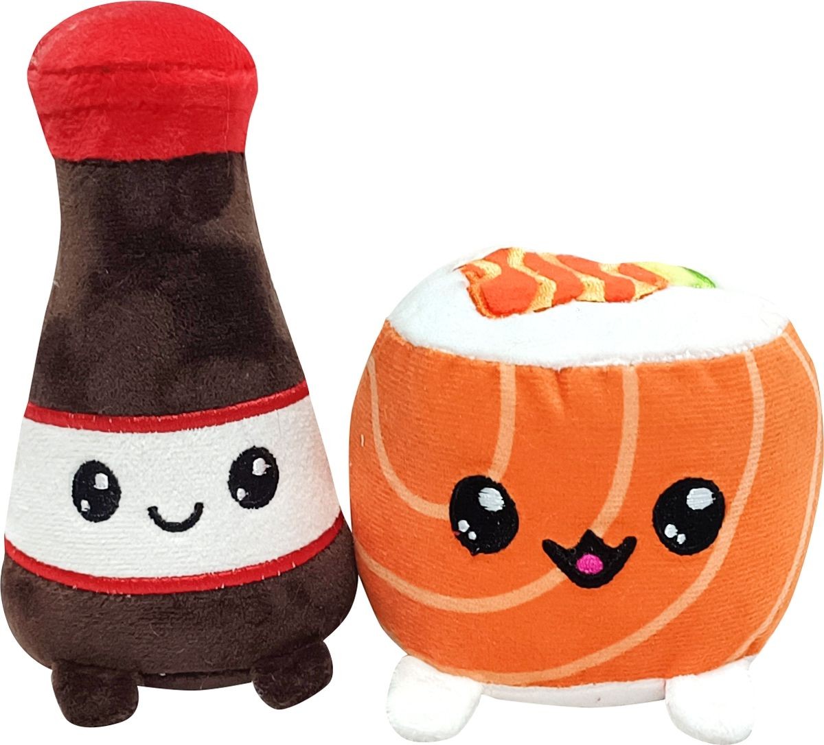 Gadget - Yummis: Joy Toy - Together Uramaki E Soya - 2 Peluche 15 Cm - Joy Toy