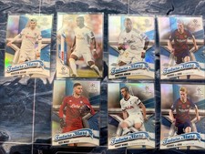 Topps chrome Soccer Card Lot Vinicius Junior Frank de jong Alex Merry,