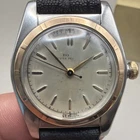 Vintage Rolex Oyster Perpetual Automatic Ref 5011 Two Tone 32mm Bubbleback Watch