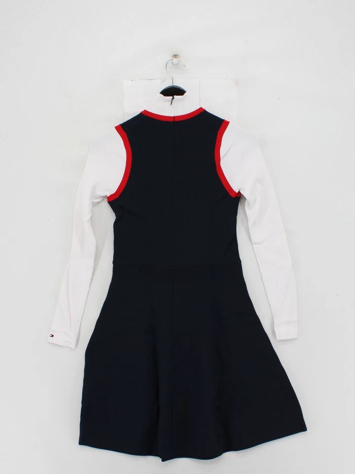 Tommy Hilfiger A-Line Midi Dress M in Blue - Изображение 2 из 4