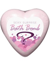 Seductive Bath Products: EL-6036-02 Heart-Shaped Bath Bomb with Hidden Vibrating