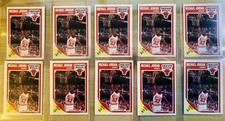 Michael Jordan 1989 Fleer #21 Scoring Average Leader Mint Lot of 10 (TEN) Wow!!!