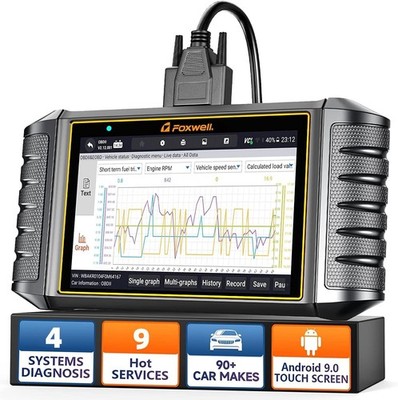 Foxwell NT716 Car Bidirectional OBD2 Scanner Diagnostic Tool Oil EPB BMS TPS DPF