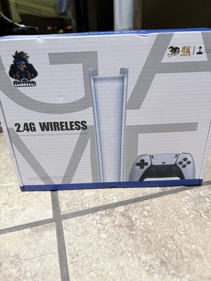 Game 2.4G Wireless Home Console White 4K Resolution Dual Players 3D Audio