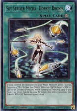 Sky Striker Mecha - Hornet Drones Rare Justice Hunters JUSH-EN053 NM
