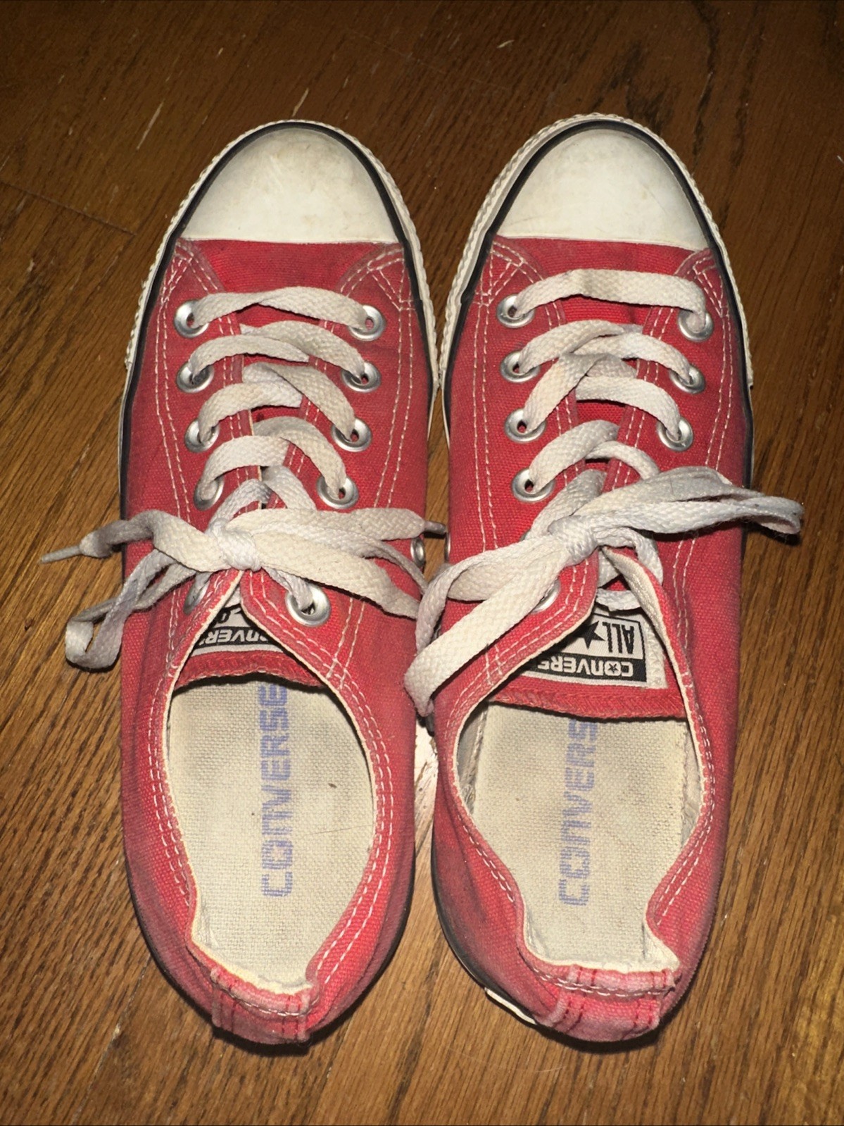 CONVERSE ALL STAR Cherry Red Fire Engine Tennis S… - image 2