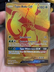 Tapu Bulu GX SV91/SV94 Hidden Fates Shiny Vault Full Art Gold Secret Rare