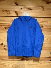 Patagonia Torrentshell Jacket Women  s S Gray H2No Rain Hooded Waterproof Pockets