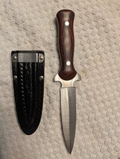 Western USA Vintage Boot / Belt Knife W77 W Sheath.  SHIPS W/INSUR & TRACKING