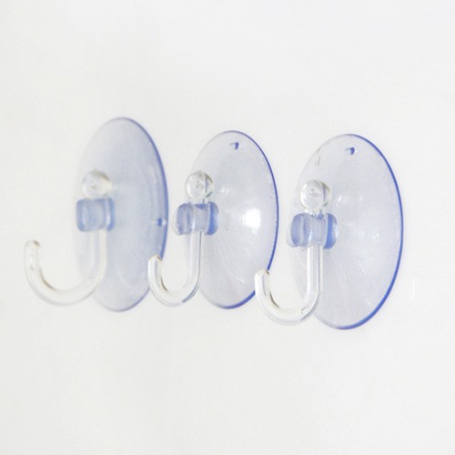 12 PCS Shower Hooks Loofah Window Suckers With Hook Suction Cup Hanger - Picture 8 of 11