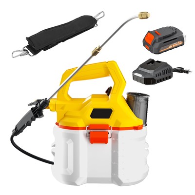 1 Gallon Battery Powered Sprayer Compatible with DeWalt 20V MAX Battery, Elec...