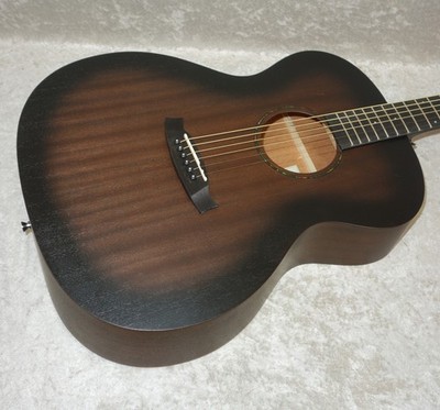 Tanglewood Crossroads Folk Orchestra Acoustic Guitar Whiskey Barrel Burst