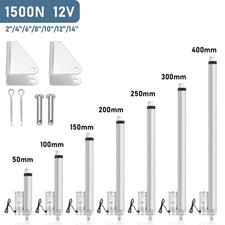 1500N Linear Actuator Elektrozylinder Linearmotor Hubmotor 12V DC 50-400mm