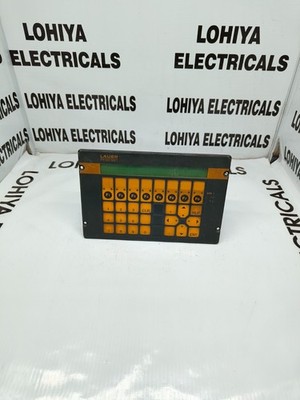 LAUER PCS090 OPERATOR INTERFACE  ( USED CONDITION )