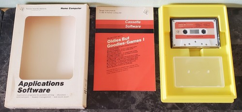 (10) Texas Instruments TI-99/4A CIB Game & Software Lot #2 | eBay