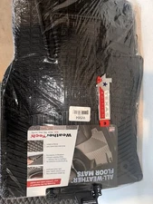 WeatherTech All-Weather Floor Mats for Toyota Avalon & Camry 1st Row W564 Black