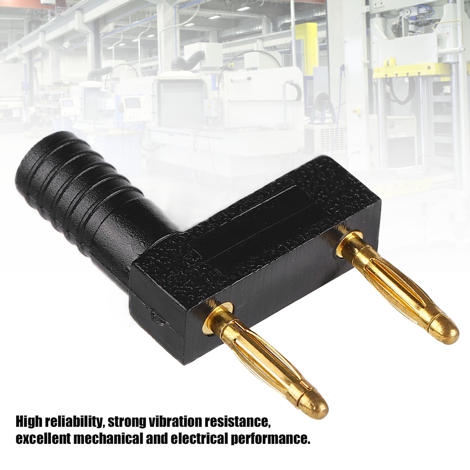 10PCS U52 2mm Spina Banana Doppia Fila Spina Cortocircuito Connettore Cavo 10mm