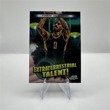 2023-24 Topps Cosmic Chrome ET-9 Tyrese Haliburton Extraterrestrial Pacers