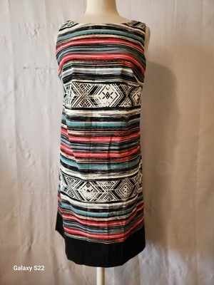 AB Studios Womens Multi Color Dress Size 10
