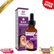 Natrulo Natural Ear Drops for Ear Infection Treatment - Homeopathic, Herbal