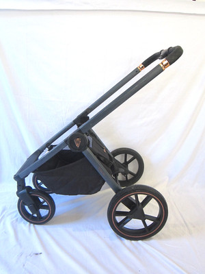Venicci Tinum 2.0 3in1 Chassis Rahmen mit Rollen und Korb blau