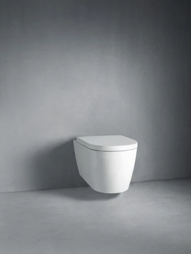 Duravit ME by Starck Wand-WC, 570x370x360mm, Tiefspüler, geschlossener Spülrand, - Bild 4 von 10
