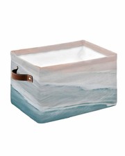 DecorLovee Summer Beach Storage Basket Waterproof Cube Storage Bin Organizer ...