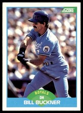 1989 Score Bill Buckner Kansas City Royals #214