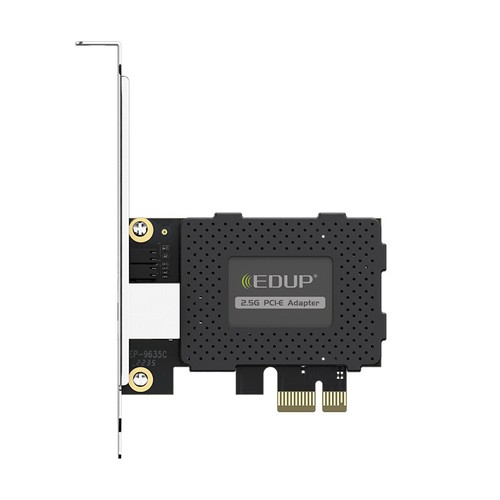 Desktop PC PCIe Gigabit Network Card 2.5GBps Ethernet RJ45 LAN Wired Adapter - 第 8/9 張圖片