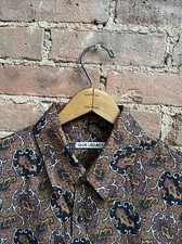 Our Legacy Men  s Initial Shirt, Sz 48, 100 Lyocell Portugal Oversized