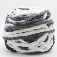 100G Chunky Crochet chenille skeins yarn Milk Soft Baby velvet Knitting Wool UK