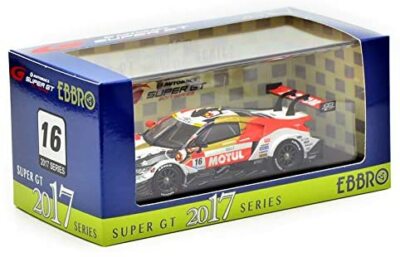 EBBRO1/43 モチュール 無限 NSX-GT 2017 スーパーGT500 エブロ 1/43 モチュール 無限 NSX-GT 2018 スーパーGT GT500 #16