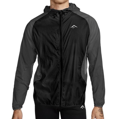 Giacca Nike Trail Aireez Trail Running Taglia XL Uomo Nera Full Zip Imballabile 125€ - Foto 2 di 14