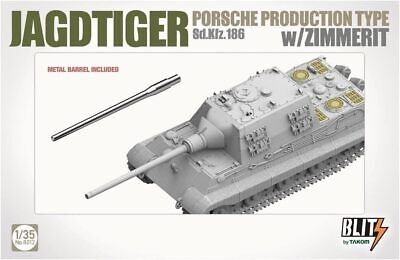 Takom 1/35 Jagdtiger Porsche Production Type Sd.Kfz.186 With Takom 1/35 Jagdtiger Porsche Production Type Sd.Kfz.186 With