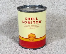 Vintage Shell Sonitor 4 Oz. Can/Tin – Shell Oil Co.
