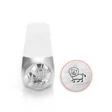 Leo Lion ImpressArt Metal Stamp- Steel Hand Stamping Punch, Jewelry, Zoo Animal