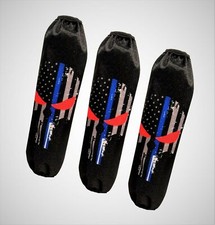 Black Skull Flag USA Suzuki Shock Covers LT Z 230 LTZ 250 400 LT Z 450 (Set3)