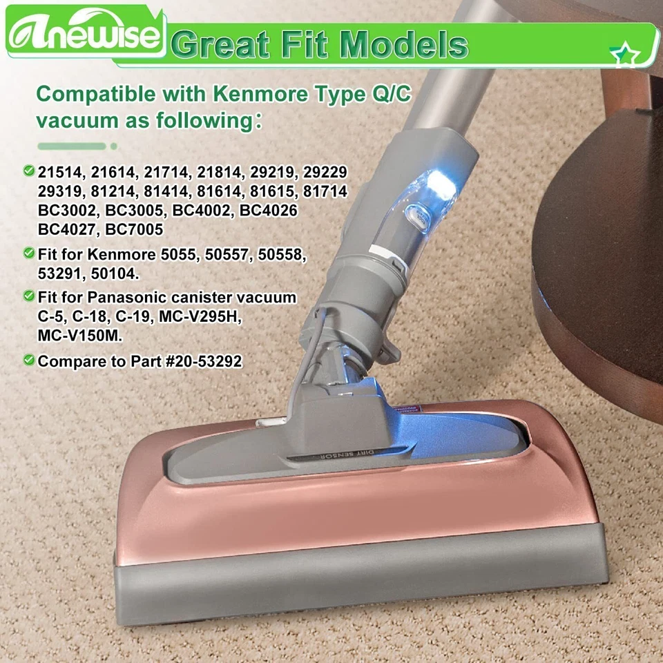 6 bolsas de vacío de bote Q/C 53292 para Kenmore serie 600 81214 81614 serie 400 Foto 2 de 4