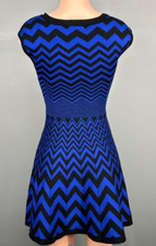 Candie's Blue and Black sweater dress 30121039931 Kohls Size SMALL   NWT