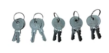 10 Bauer single cut LEER keys #K127 for Truck caps, Tonneau covers and more!