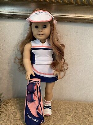 Pleasant Company Doll With American Girl Tennis Outfit | eBay