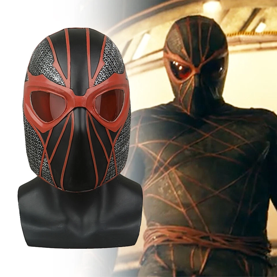 Cosplay Madame Web Evil Spiderman Mask Halloween Superhero Masquerade Mask Props - Image 2 of 4