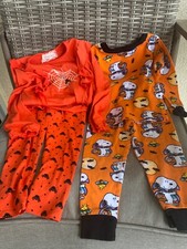 Toddler Size 3t Peanuts Character Halloween PJ s and Shirt/Pants, 2