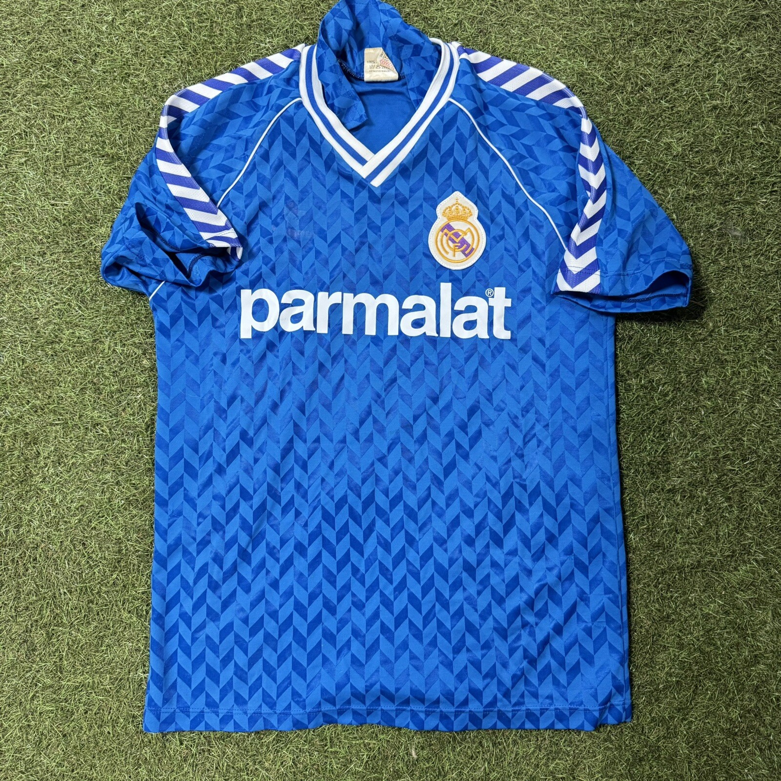 Camisa Hummel Real Madrid Parmalat Jersey Shirt