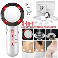 3 in 1 Slimming Beauty Instrument EMS Ultrasonic Massager Slimming  Fat Burning