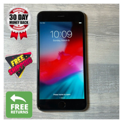 Apple iPhone 6 Plus 64/16GB -Gold Gray- Unlocked AT&T Verizon US Cellular 4G 